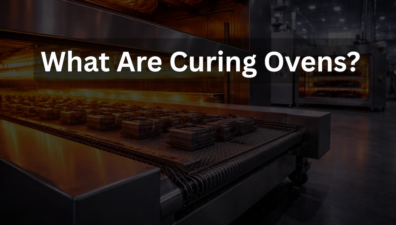 What are curing oven - conveyer and batch elements