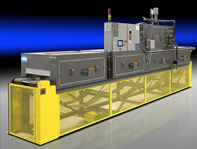 Despatch custom conveyor oven for impact sensitive drying