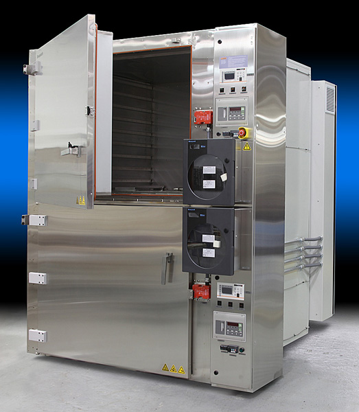 Despatch LNB industrial cabinet oven with dual chamber for contact lens curing
